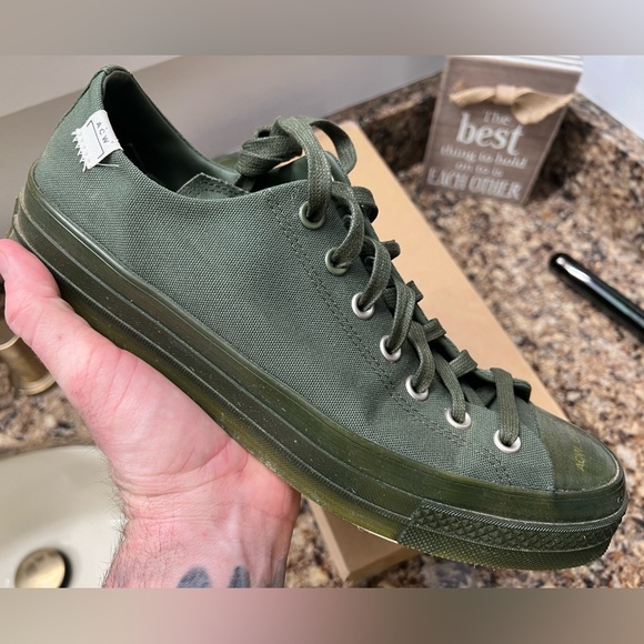 ConverseA-Cold-Wall* x Chuck 70 Low 'Deep Pine Green' - Picture 1 of 4
